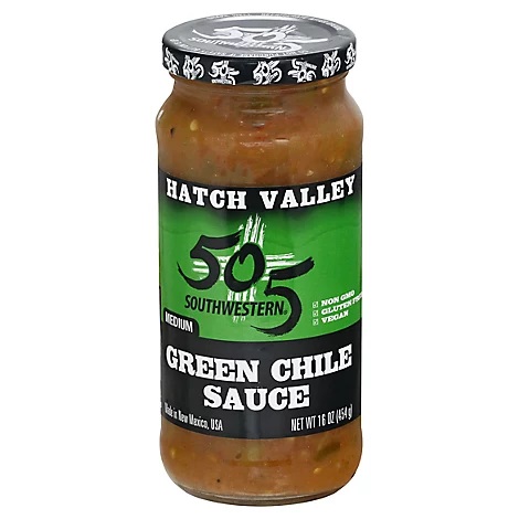 505 Southwestern Medium Green Chile Sauce (16 oz.)
